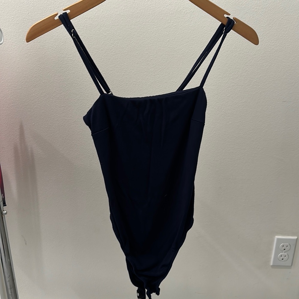 Francesca’s XXS Navy Bodysuit